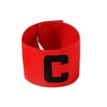 thumbnail image 1 of Brazalete de nailon ajustable para el brazo del capitán banda de Likrtyny Color brillante para entrenamiento profesional 1 piezas, 1 of 3