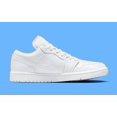 thumbnail image 3 of Nike Air Jordan 1 Low "White/White/White" Women's Shoes Size, 3 of 6