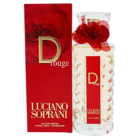 D Rouge par Luciano Soprani pour Femmes - Vaporisateur EDP 3,3 oz