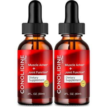 Conolidine Drops Advance Blood Formula Support Supplement (2 Pack)