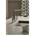 thumbnail image 4 of Kohler K-7548-4 Purist 1.5 GPM Widespread Bridge Kitchen Faucet - Vibrant Stainless, 4 of 7