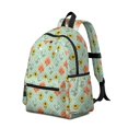 thumbnail image 2 of Pioneer Flower Floral Print Pattern Cute School Backpack with Padded Back and Adjustable Shoulder Straps 13.4"x11"x4.7", 2 of 5