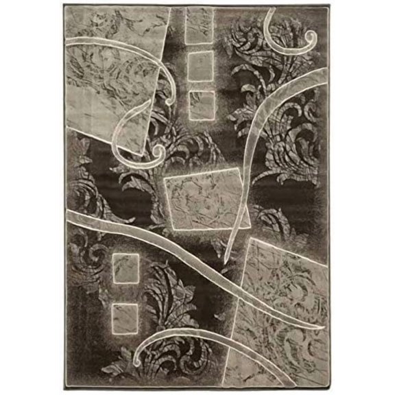 Hawthorne Collection 2' x 3' Rug in Brown and Cream