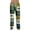 Army Green_011, variant on St Patricks Day Pajama Pants Men Shamrock Printed Drawstring Elastic Waist Pjs Trousers Soft Loose Fit Lounge Sleepwear with Pockets Fluorescent Green XL