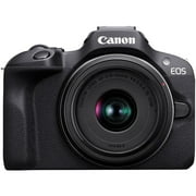 Canon EOS R100 Mirrorless Camera with RF-S18-45mm IS STM Lens, APS-C Sensor, 24.1MP, Entry-Level Creators (International Version)