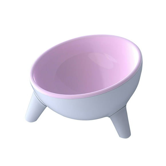 Pet Cat Dog Anti-tipping Slow Feed Protect Spine Water Food Bowl Protection Care Bowl