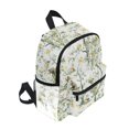 thumbnail image 2 of FORMRS Kids School Backpack with Front Zippered Pocket 12" Student Travel Daypack, Watercolor Forest Animals, 2 of 6
