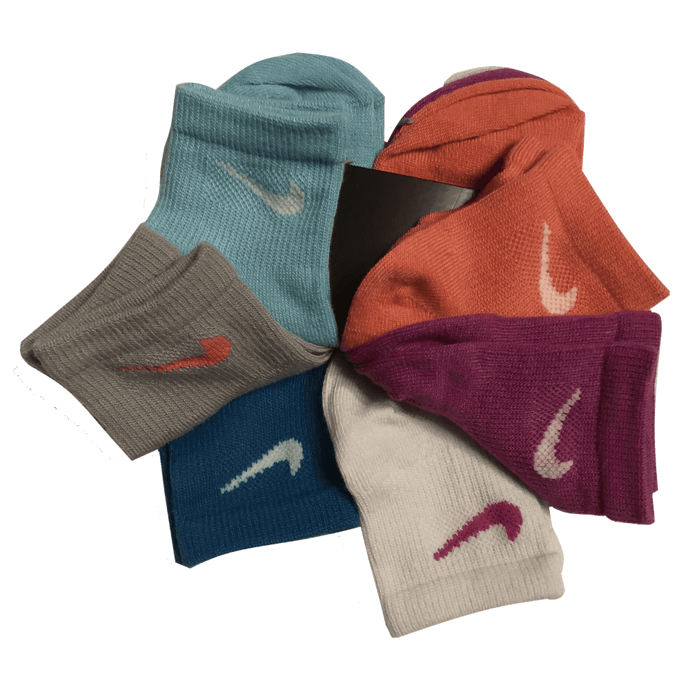 Nike NIKE Little Girl's Quarter Socks Size 67 /US Shoe Size 13C3Y