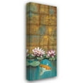thumbnail image 1 of Selina Werbelow 17x44 Gallery Wrapped Canvas Wall Art Titled - Golden Koi I, 1 of 4