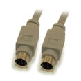 thumbnail image 2 of 6ft Mini-Din 6 Pin Male to Male for Keyboard or Mouse Cable, Beige, 2 of 2