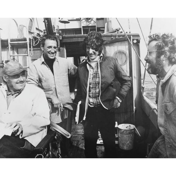 Jaws Print Steven Spielberg Richard Dreyfuss 24x36 Classic Hollywood Poster