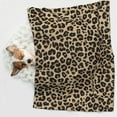 thumbnail image 6 of Pofeuu Leopard Print-1 Print Puppy Blanket,Dog Blankets,Pet Blanket Cozy Cat Blankets for Indoor Cats, Fuzzy Pet Blanket for Kitten Doggy Dog Blankets-Large, 6 of 8