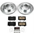 thumbnail image 3 of PowerStop Front Z23 Evolution Sport Carbon-Fiber Ceramic Brake Pad and Drilled & Slotted Rotor Kit Fits: LEXUS TOYOTA Select Models K1132, 3 of 6