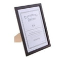 thumbnail image 1 of A4 Size Wooden Frame For /Certificate/Photo/Artwork/ Picture /Documents- Perfect For Vertically Or Horizontally Display -Wall Mount coffee, 1 of 8