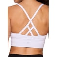 thumbnail image 4 of RBX Active Women's Soft Strappy Back Yoga Sports Bra, 4 of 4