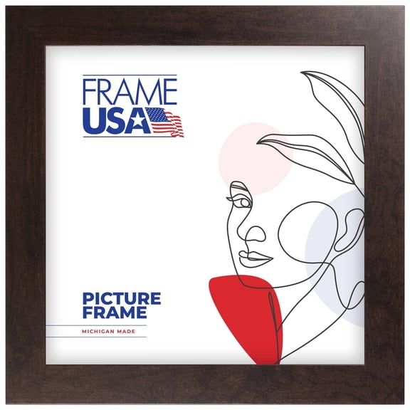 Corporate Wide Brazilian Walnut 20x20 Inch Picture Frame
