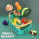 thumbnail image 5 of Juguetes de comida Cutting Play MOEAWS con cesta de compras para niños, 5 of 6