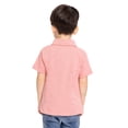 thumbnail image 4 of Wonder Nation Toddler Boys Cotton Polo Shirt with Short Sleeves, Sizes 12M-5T, 4 of 6