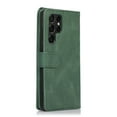 thumbnail image 3 of SaniMore Samsung Galaxy S22 Ultra Case (6.8" 2022) with Zipper Wallet & Wrist Strap & Magnetic Closure Card Slots Kickstand Slim Full-around Protective Business Cover for Galaxy S22 Ultra, Darkgreen, 3 of 15