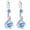 B, variant on Noothes Copper Water Drop Earrings Lightweight Silver Jewelry for Women Water Drop Earrings for Daily Wear Birthday Gift