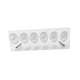 thumbnail image 5 of Herramienta perforadora de orejas de silicona suave para principiantes Organizador Soporte de maniquí estable Blanco, 5 of 9