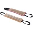 thumbnail image 2 of Pet Bite Pillow Pull Toy for Dogs Puppy Outdoor Training Biting Pull - Red Edge, 2 of 8