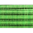 thumbnail image 1 of Ahgly Company Indoor Rectangle Abstract Green Modern Area Rugs, 2' x 5', 1 of 4