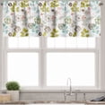 thumbnail image 3 of Ambesonne Floral Valance & Curtain, Fresh Spring Foliage Line, 55"x30", Multicolor, 3 of 6