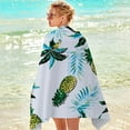 thumbnail image 6 of Suncoda Beach Towel, Microfiber Beach Towel Super Lightweight Colorful Bath Towel Sandproof Beach Blanket Multi-Purpose Towel For Travel Swimming Pool 30x60 Inch, 6 of 6