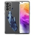 thumbnail image 1 of WIRESTER Transparent Soft Gel TPU Clear Case Slim Protective Cover for Samsung Galaxy A73 5G 6.7" 2022, Whale Shark, 1 of 1