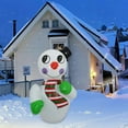 thumbnail image 5 of Taotanxi 22 Inches (About 58 Cm) Christmas Inflatable Snowman Decoration Christmas Party Inflatable Tumbler Suitable For Christmas Holiday Party Indoor Garden Lawn Decoration, 5 of 6