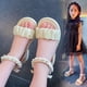 thumbnail image 3 of Sandalias de niña Verano antideslizantes Fondo suave Linda princesita niña mediana y grande Sandalias de bebé para niños, 3 of 6