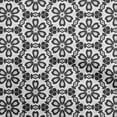 thumbnail image 1 of oneOone Polyester Lycra Dark Gray Fabric Florals Sewing Fabric By The Yard Printed Diy Clothing Sewing Supplies 56 Inch Wide, 1 of 6