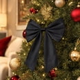 thumbnail image 6 of 10 Pack Satin Ribbon Bows, Large Pre Tied Craft Bows, 8 Inch Fabric Embellishments for Gift Wrap Wreaths Chairs Parties and DIY Decor, Coordinated Decorative Bow Set, 6 of 7