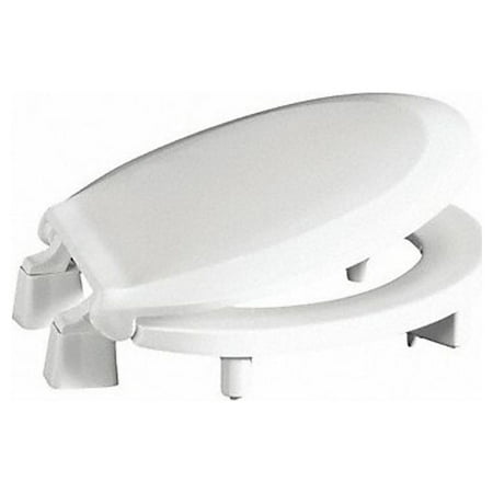 Centoco Toilet Seat, Wht, 14.625 in W, 3 in H 3L440STS-001
