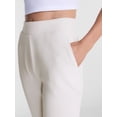 thumbnail image 5 of Avia Women's and Women's Plus Ribbed Ottoman Joggers, Sizes XS-4X, 5 of 6