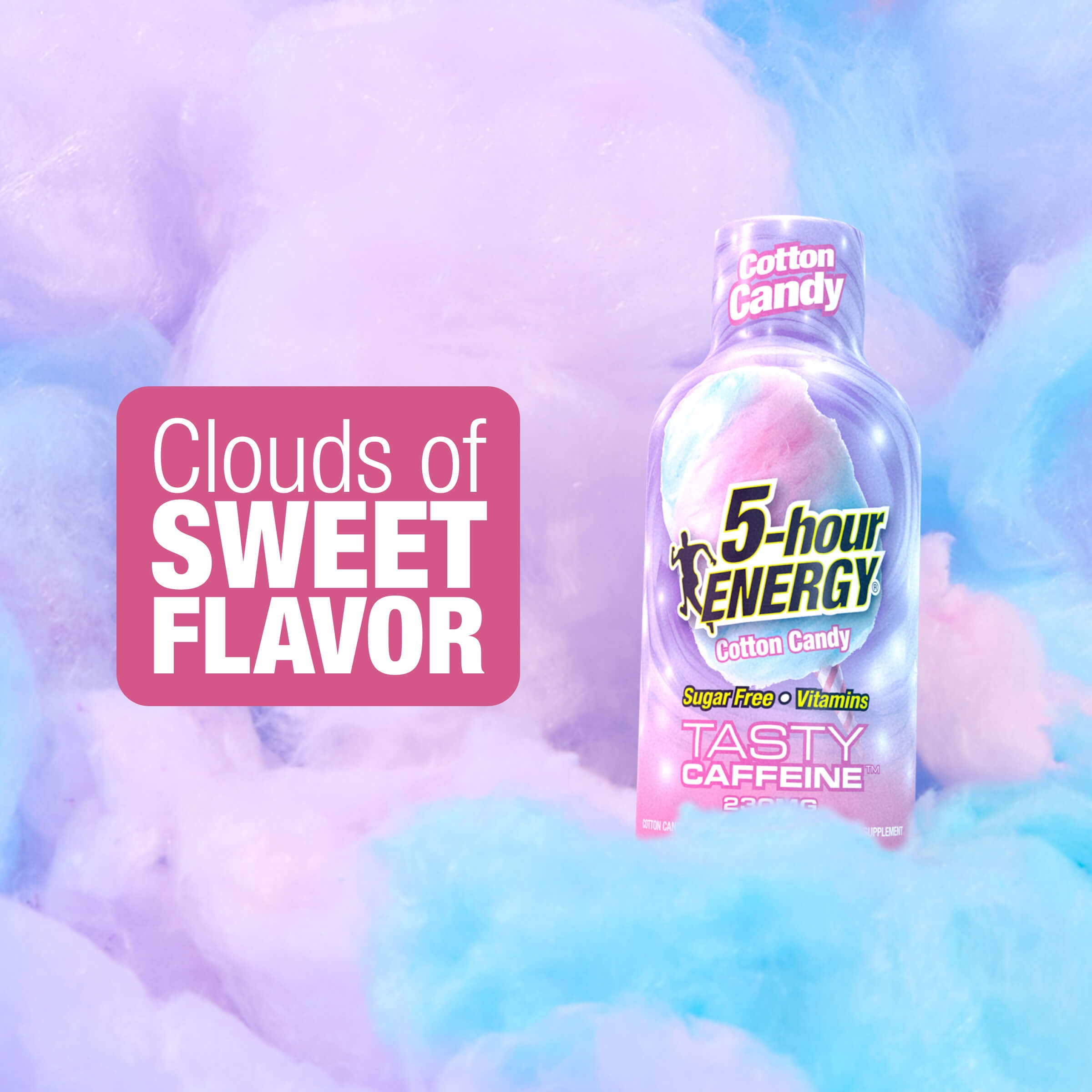 5-hour ENERGY Shot, Cotton Candy Flavor, 15 Count