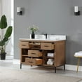 thumbnail image 4 of Kesia 48" Single Bathroom Vanity Set in Brown Pine without Mirror, 4 of 8