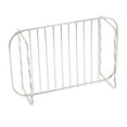 thumbnail image 1 of Stainless Steel Double Basket Fryer Rack, Easy To Clean Stainless Steel Fryer Rack  For 401, 1 of 8