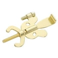 thumbnail image 3 of TISHITA Portable Door Lock Security Door Lock from Inside Travel Must Haves Essential Travelers Hotel Door Lock for Room College Dorm gold with screw, 3 of 8
