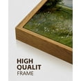thumbnail image 6 of Drsoum Vintage 24x36in Natural Framed Landscape Canvas Wall Art Home Decor Grassland Classic Wall Prints Farmhouse Bathroom Office Decor, 6 of 6