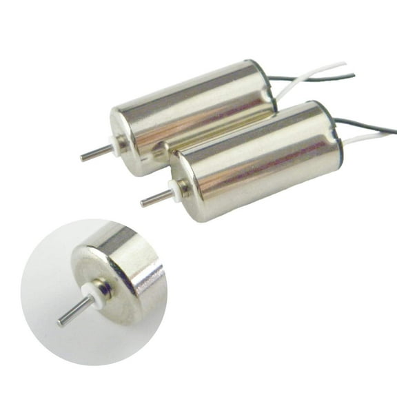 CHANCS 2PCS Mini Model Helicopter Coreless Motor 1020 3.7V 39500RPM 4.2V 45000RPM DC Micro Drone Motors