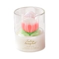 thumbnail image 2 of Decoraciones de San Valentín, regalos de San Valentín, adornos de San Valentín, club de ahorros de San Valentín, pequeño obsequio romántico, taza de flores, regalo de flor de compañía, vela de aromate, 2 of 6