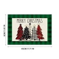 thumbnail image 3 of Meitianfacai Christmas Decorations Christmas Placemats Christmas Table Decorations, Green, 3 of 5