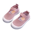 thumbnail image 5 of Kids Shoes, Kids Sneakers, Shoes for Kids, Kids Casual Sneakers Lightweight Elastic Strap Low Top Walking Shoes for Toddlers Boys Girls Aged 1-7.5 Outdoor Play, Light Purple US-6C/EU-22, 5 of 5