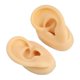 thumbnail image 5 of Modelo De Práctica De Perforación De Oreja, Modelo De Oreja De Silicona Conveniente Realista Izquierda Derecha Para Exhibición De Auriculares, 5 of 7
