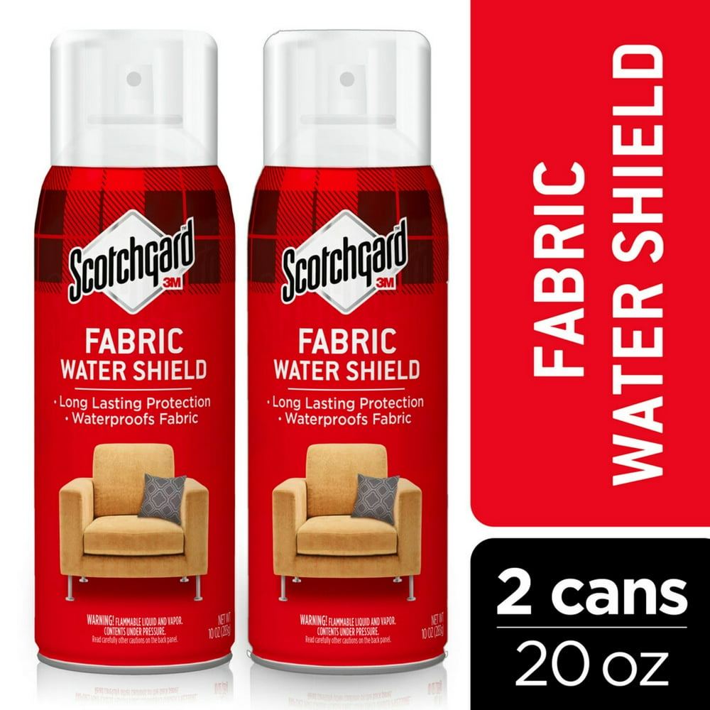 Scotchgard Fabric and Upholstery Water Shield Spray, 10 oz./Can, 2 Cans