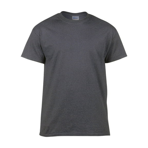Gildan Men's Heavy Cotton Short Sleeve Crew Neck Classic Fit T-Shirt - Charcoal - Medium