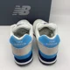 thumbnail image 4 of New Balance 515 V3 Shoes Sneakers White/Sea Salt/Coastal Blue Mens Size 7, 4 of 6