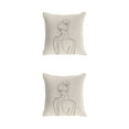 thumbnail image 1 of Redempat Home Decoration Cushion Covers In Various Colors For Fit Soft Durable W0134-1 2Set, 1 of 6